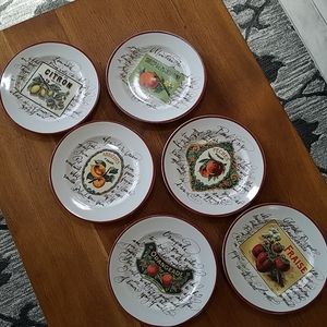 Williams-Sonoma Harvest Market Fruit Plates